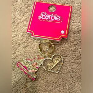 NWT Barbie keychain